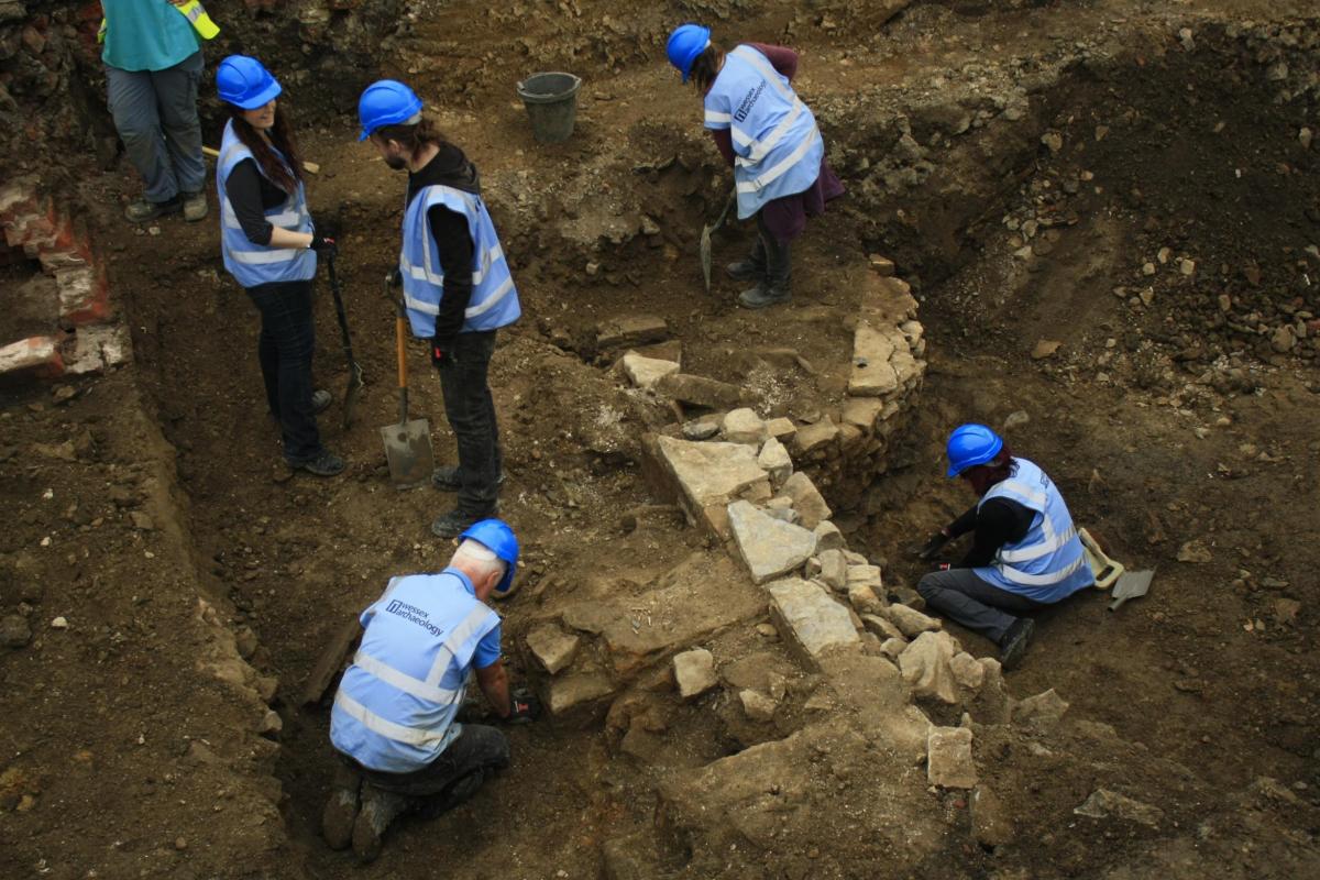 Sheffield Castle | Our Work | Wessex Archaeology